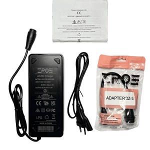 Chargeur universel trottinette électrique batterie 36v, connecteur rca