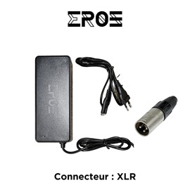 Chargeur universel trottinette électrique batterie 36v, connecteur xlr