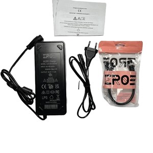 Chargeur universel trottinette électrique batterie 48v, connecteur xlr