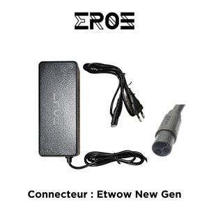 Chargeur universel trottinette électrique batterie 52v, connecteur etwow new gen
