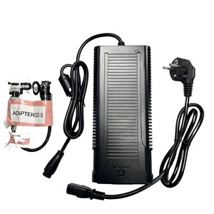 Chargeur universel trottinette électrique batterie 84v, connecteur dc 5.5*2.1mm