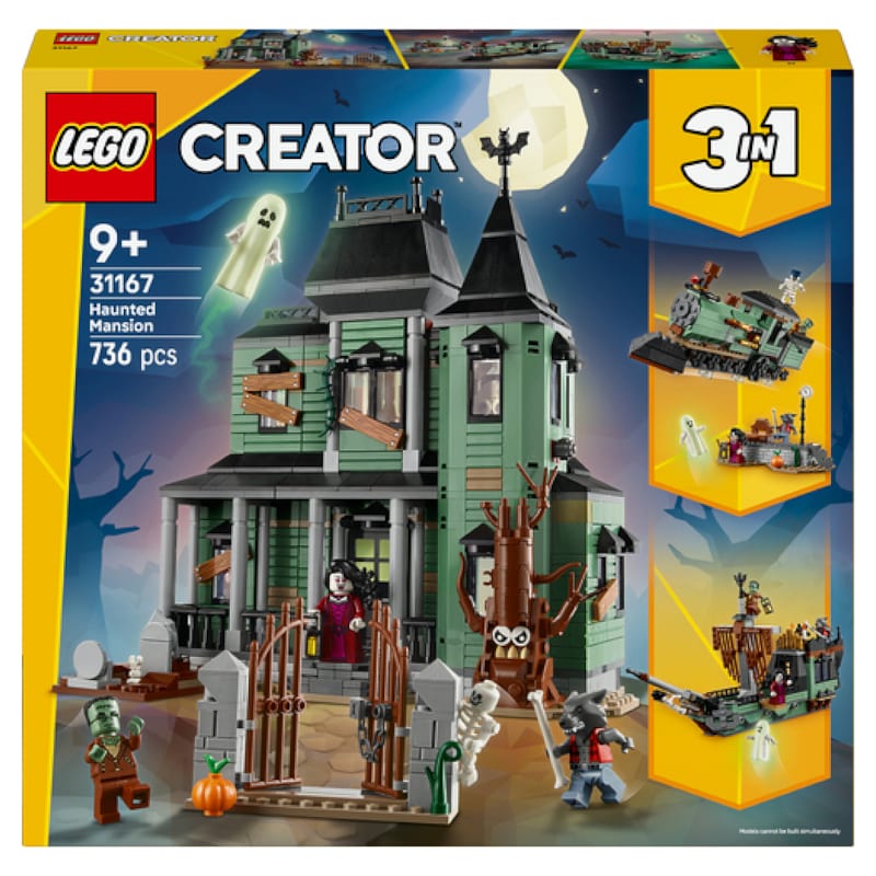 LEGO® Creator 3en1 Le manoir hante 31167