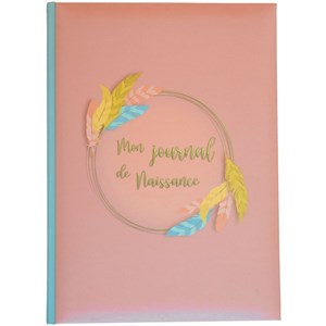 Coffret boîte à trésors et journal de naissance happy