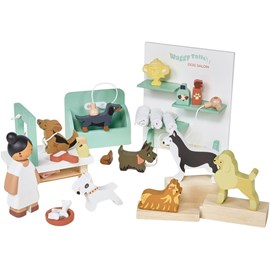 Set salon de toilettage pour chiens waggy tails