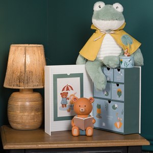Coffret souvenirs naissance ourson gaston