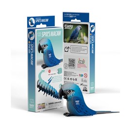 Ara de spix – eugy 3d