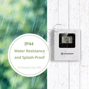 Bresser quadro nv thermo / hygromètre gris