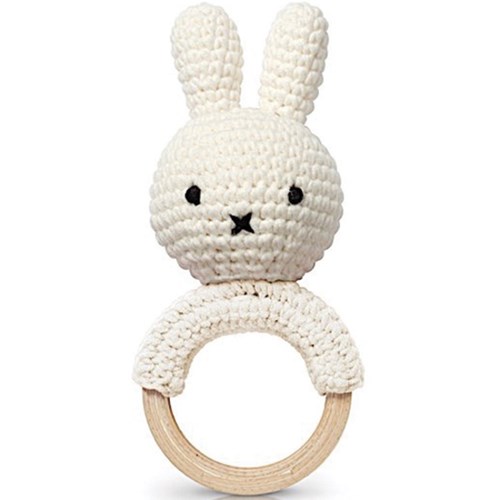 Just Dutch - Hochet anneau de dentition miffy