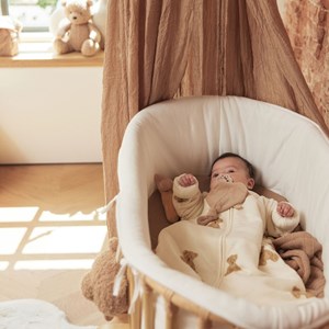 Gigoteuse chaude à manches amovibles