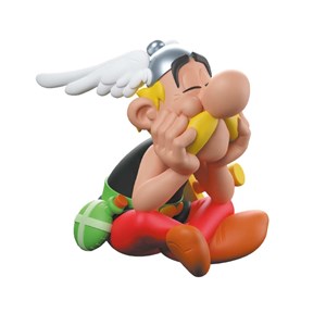 Tirelire asterix assis 15cm