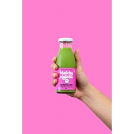 Matcha latte, pack de 12 bouteilles de 250 ml, vegan, fabriqué en france
