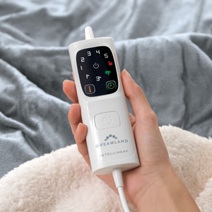 Dreamland couverture grise et sherpa en velours - pyjama days - large