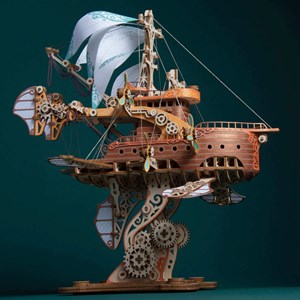 Masterpiece fantasy ship - maquette puzzle 3d