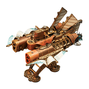 Undersea masterpiece - brown - maquette puzzle 3d