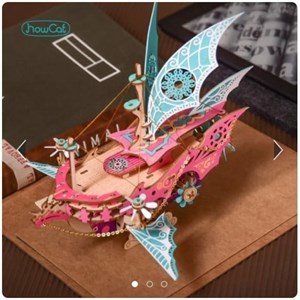 One thousand and one nights - maquette puzzle 3d