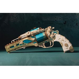 Steam revolver - blue- maquette