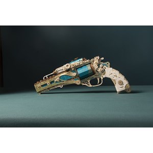 Steam revolver - blue- maquette