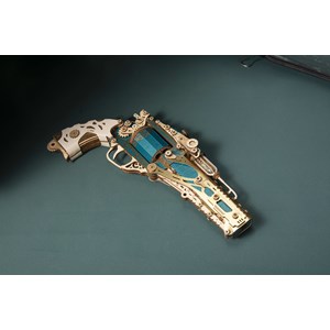Steam revolver - blue- maquette
