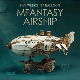 Mfantasy airship - white - maquette