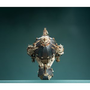 Mfantasy airship - black - maquette puzzle 3d