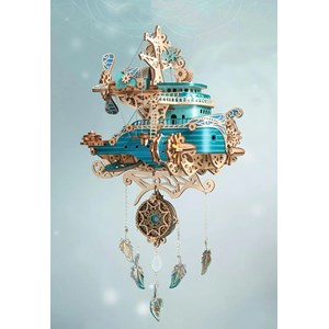 Dudu airship - blue - maquette
