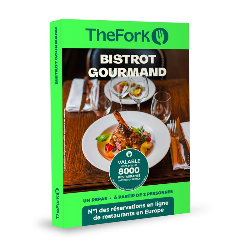 Coffret cadeau thefork - bistrot gourmand