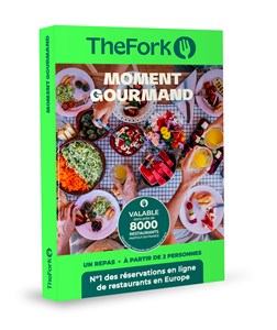 Coffret cadeau thefork - moment gourmand