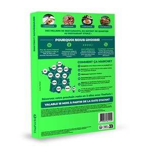 Coffret cadeau thefork - dîner gastronomique