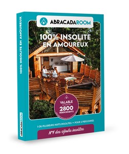 Coffret cadeau abracadaroom - 100% insolite en amoureux