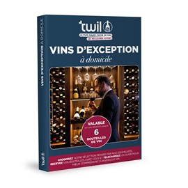 Coffret cadeau twil - vins d'exception