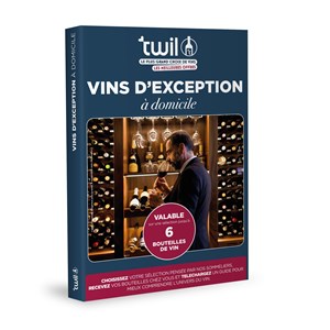Coffret cadeau twil - vins d'exception