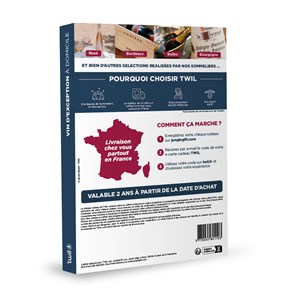 Coffret cadeau twil - vins d'exception