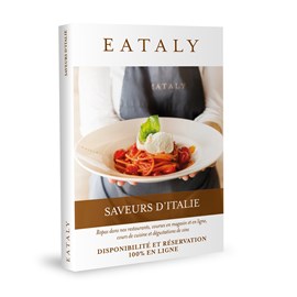 Coffret cadeau eataly - saveurs d'italie