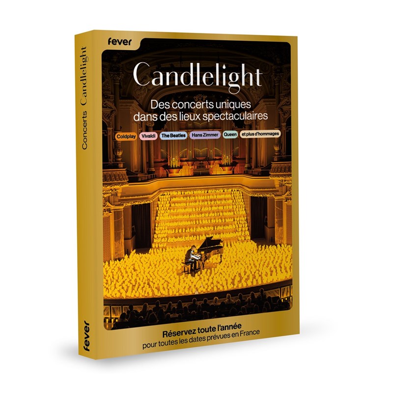 Coffret cadeau fever - concert candlelight - 40€