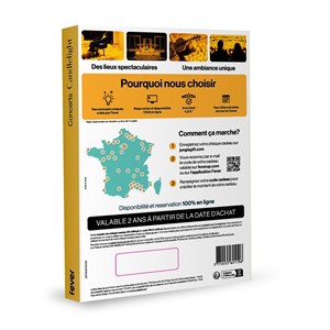 Coffret cadeau fever - concert candlelight - 40€