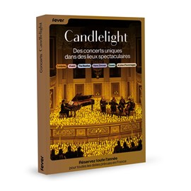 Coffret cadeau fever - concert candlelight - 60€