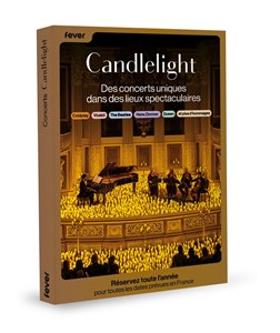 Coffret cadeau fever - concert candlelight - 60€