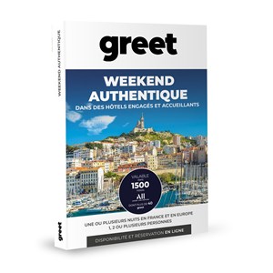 Coffret cadeau all-accor - weekend authentique