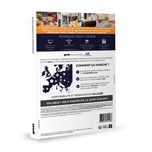 Coffret cadeau all-accor - weekend authentique