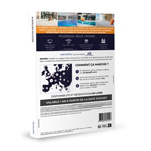 Coffret cadeau all-accor - séjour détente novotel