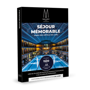 Coffret cadeau all-accor -  séjour mémorable mgallery