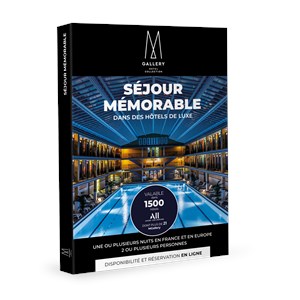 Coffret cadeau all-accor -  séjour mémorable mgallery