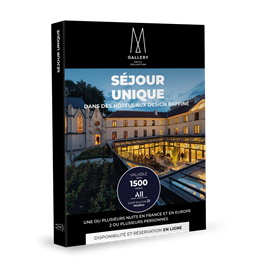 Coffret cadeau all-accor -  séjour unique mgallery