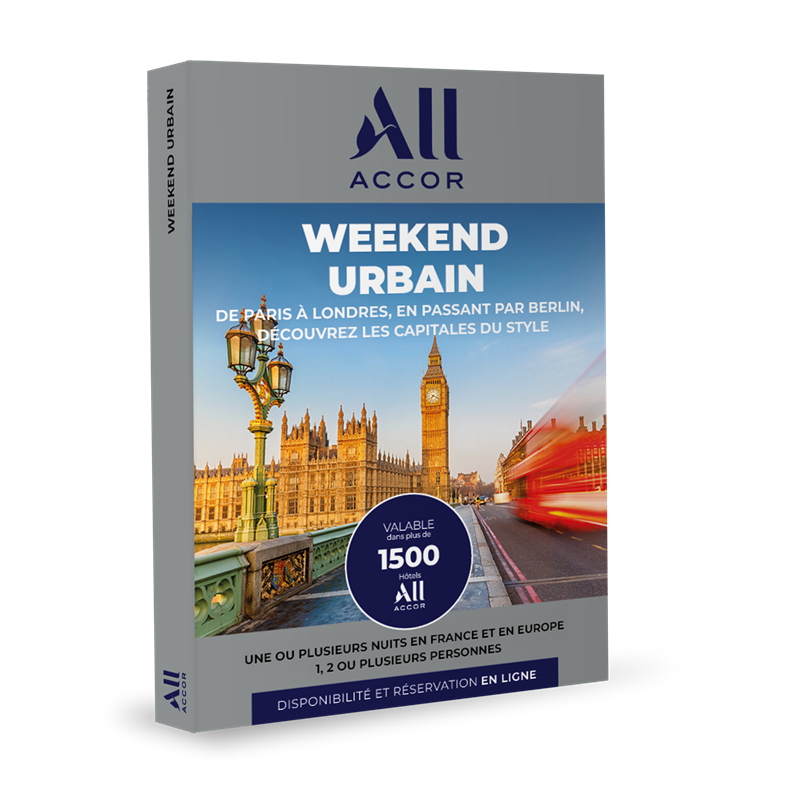 Coffret cadeau all-accor - weekend urbain