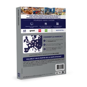 Coffret cadeau all-accor -  weekend urbain