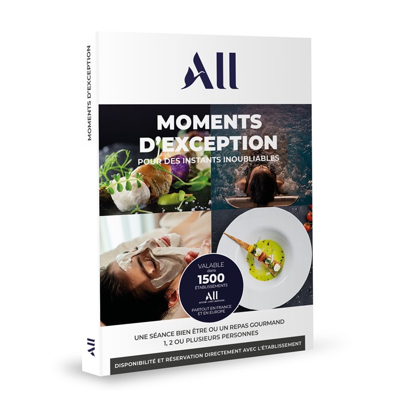Coffret cadeau all-accor - moments d'exception