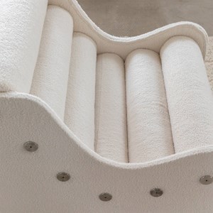 Fauteuil bouclette athéna