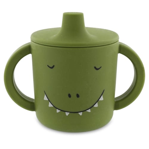 Trixie - Tasse d'apprentissage en silicone mr din