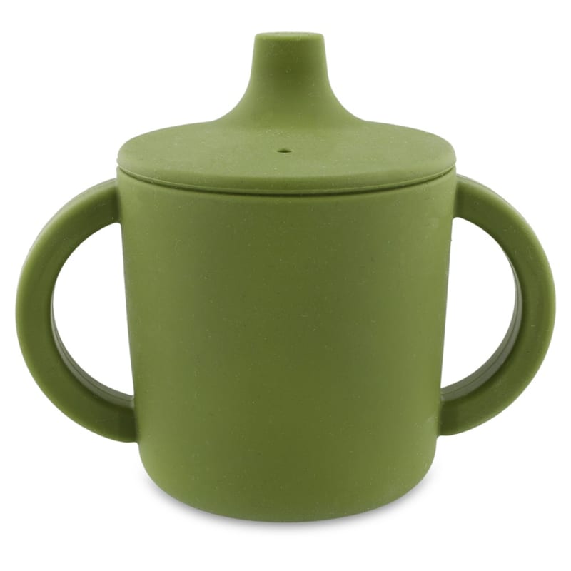 Tasse d'apprentissage en silicone mr din (Trixie) - Image 1
