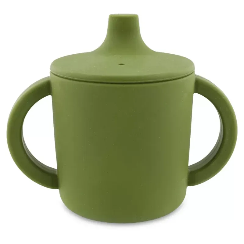 Tasse d'apprentissage en silicone mr din (Trixie) - Image 1